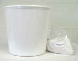 Large Plastic Bucket and Casting Powder